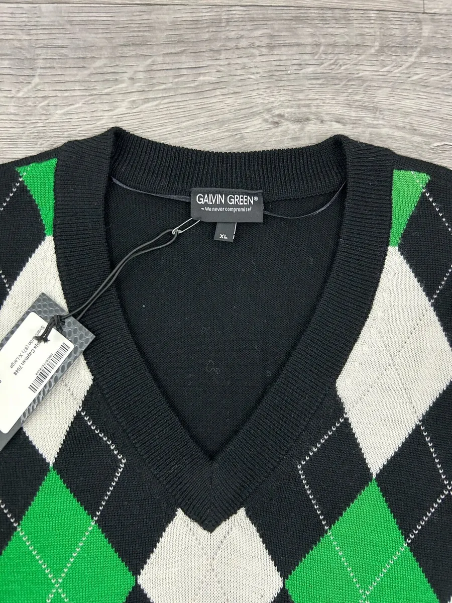 NEW Galvin Green Wool Blend Golf Jumper Mens XL - Image 4