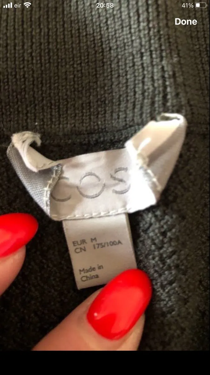 Mens cos jumper size M €10 - Image 4