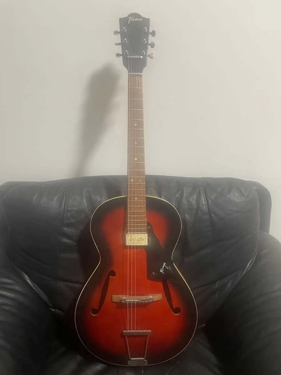 Framus 5/51 Studio 1972 Cherry Sunburst - Image 2