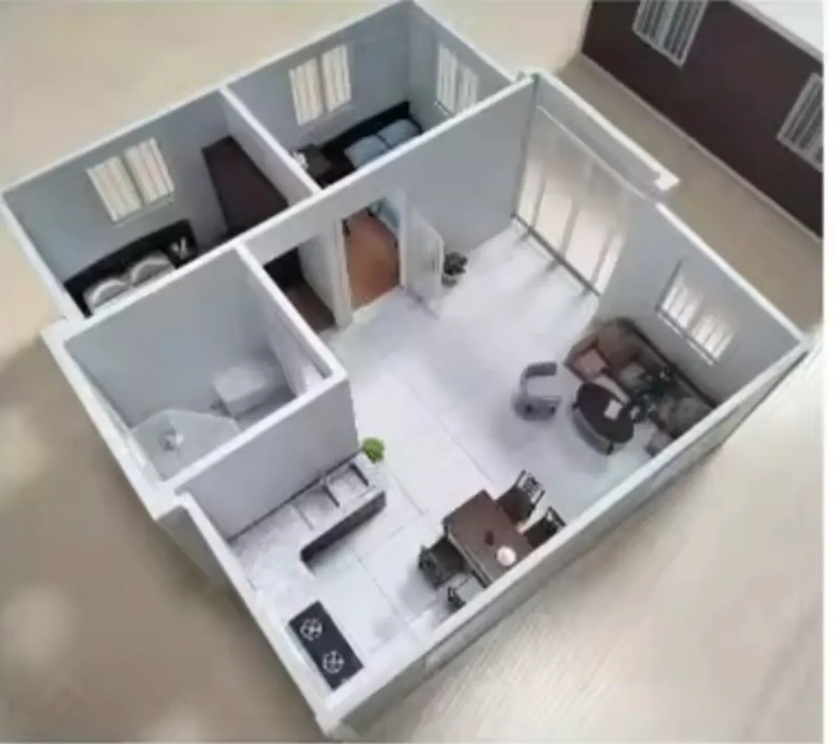 2 bedroom Expandable Container house-home-office - Image 3
