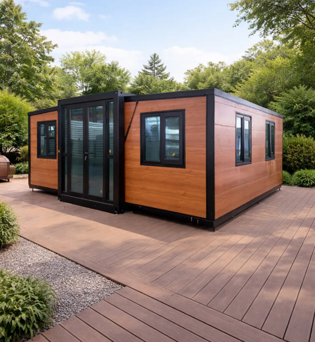 2 bedroom Expandable Container house-home-office - Image 1