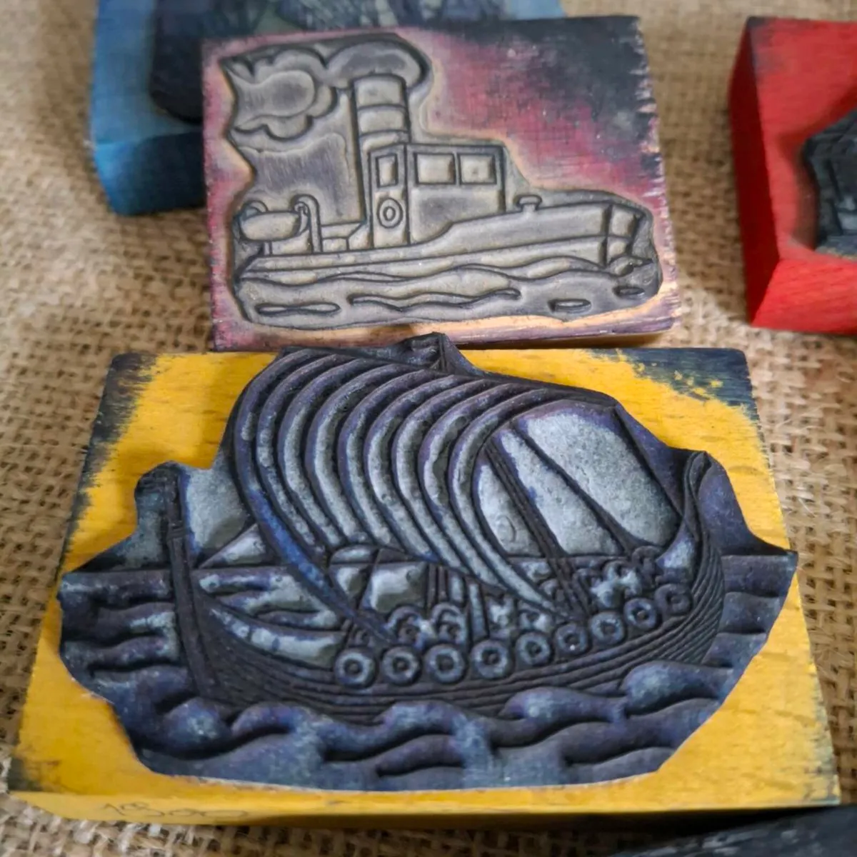 French Nautical Printer Blocks - Image 2