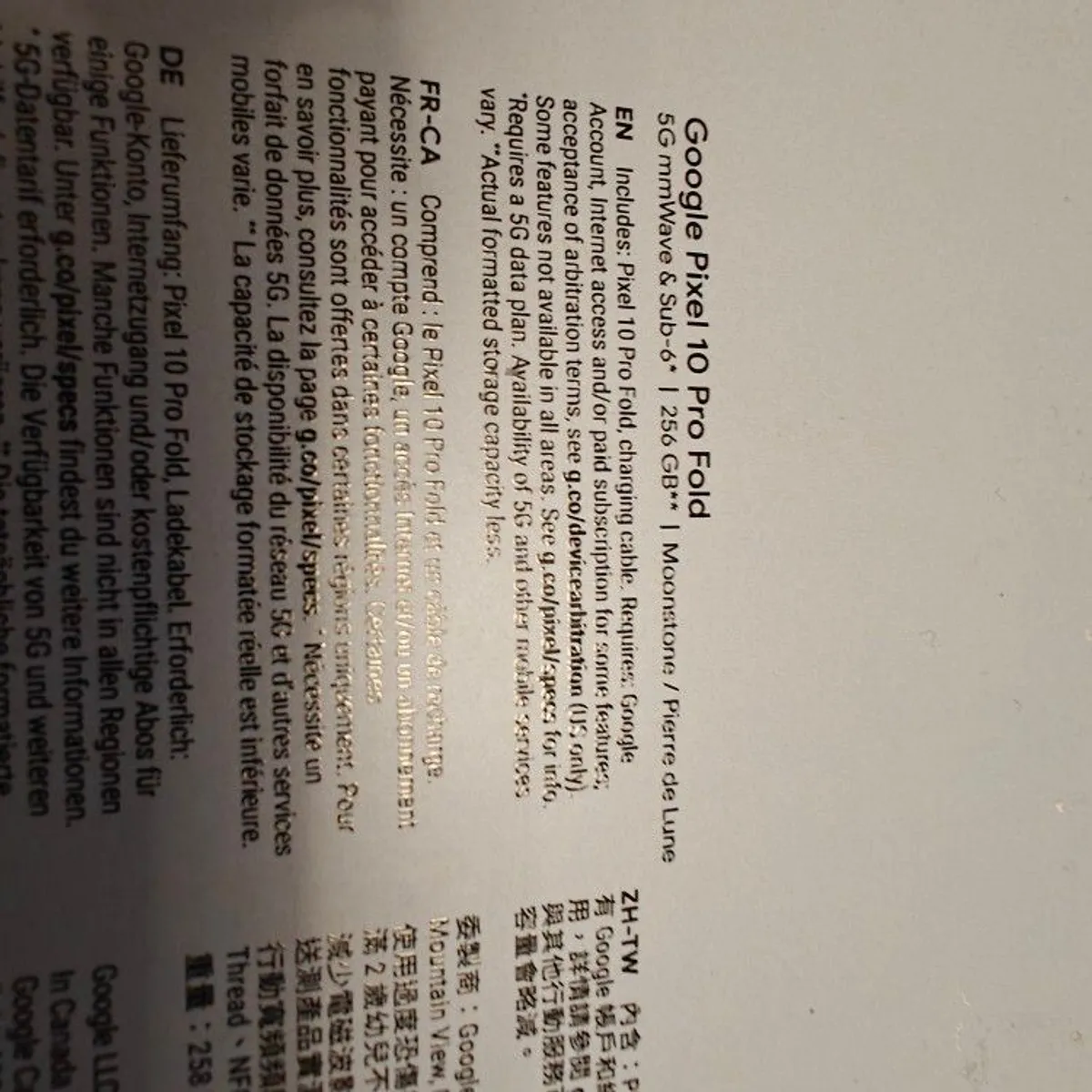 Pixel 10 Pro Fold 256gb, Trade-ins / Swaps  Welcome - Image 4