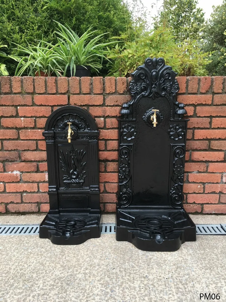 Cast iron garden water taps, pumps & bird baths - Image 2