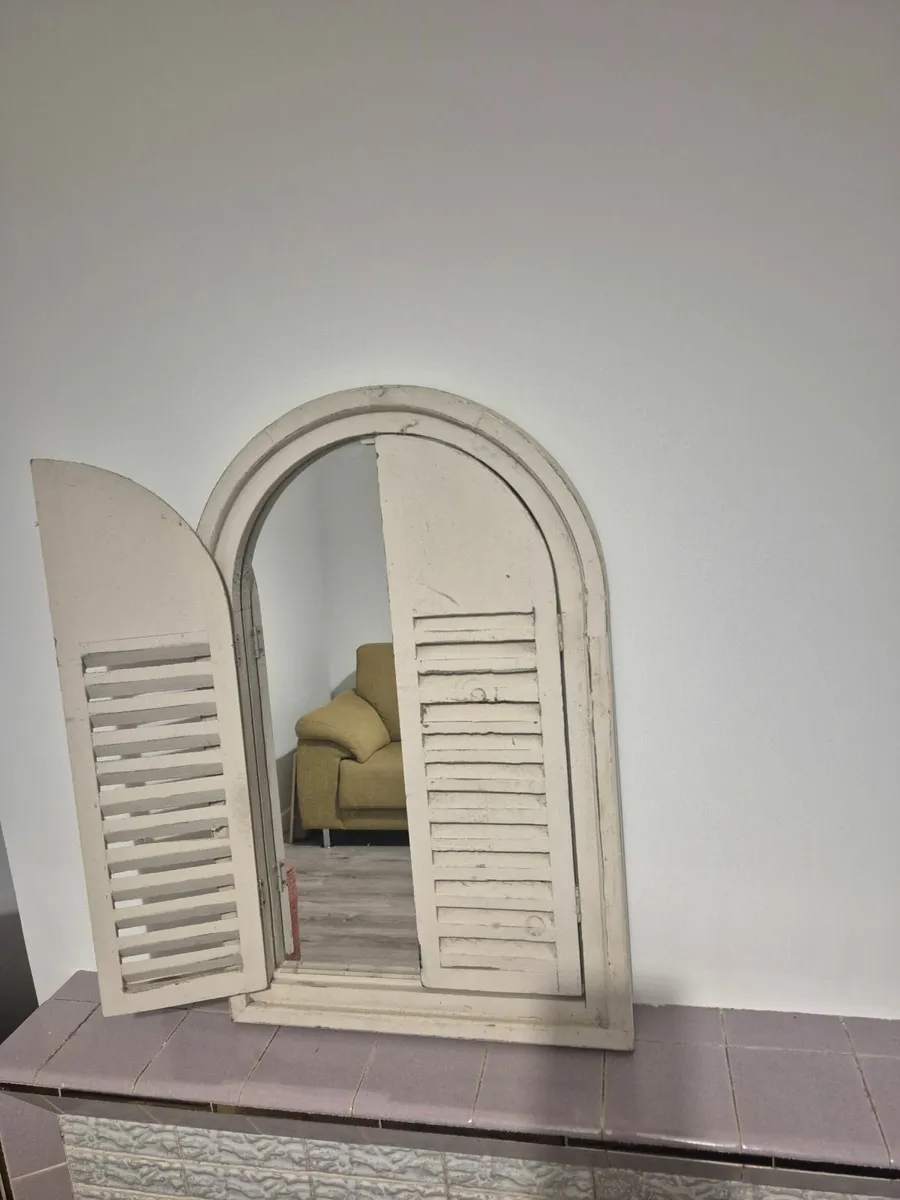 Mirror with Doors - Image 1