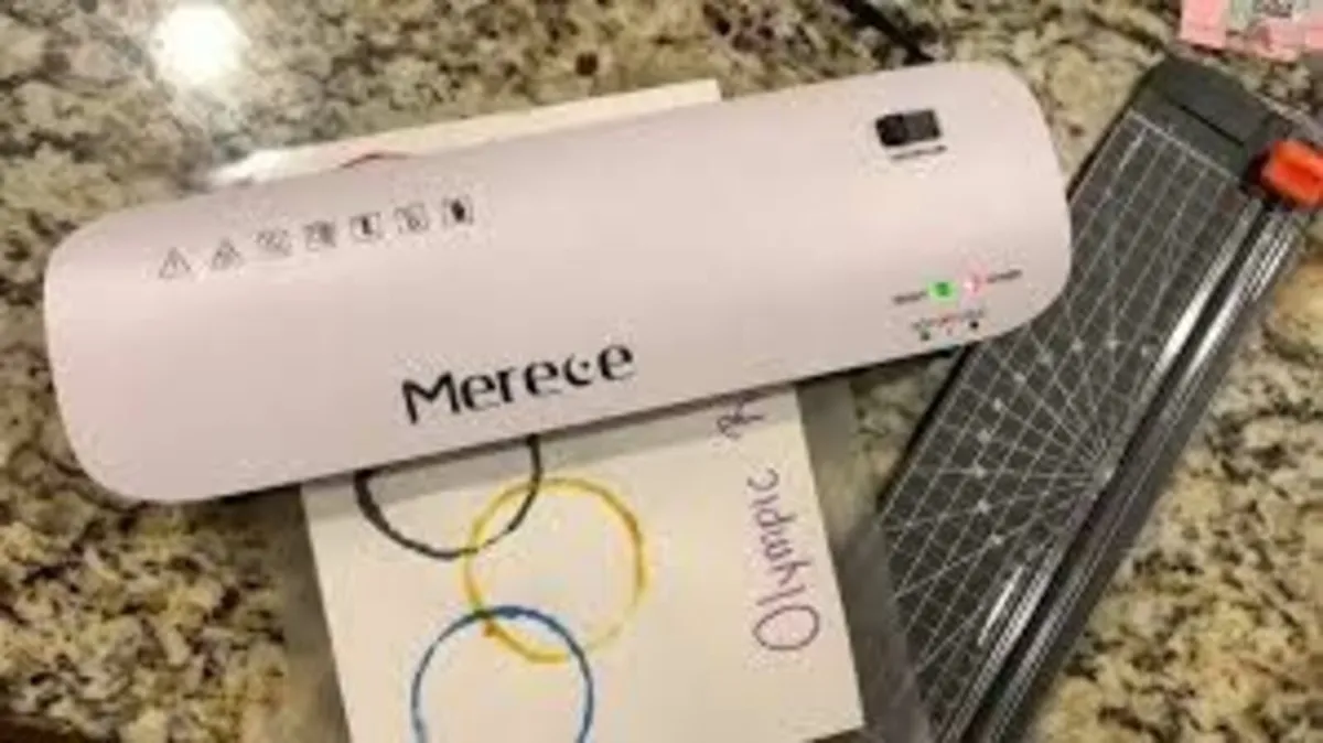 Laminator Machine + Laminator Pouches +Accessories - Image 1