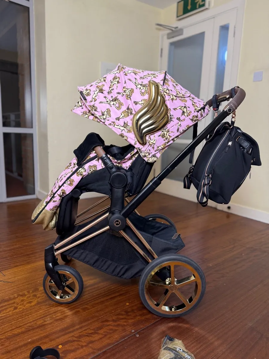 Cybex Priam Jeremy Scott Angel wings pink - Image 2