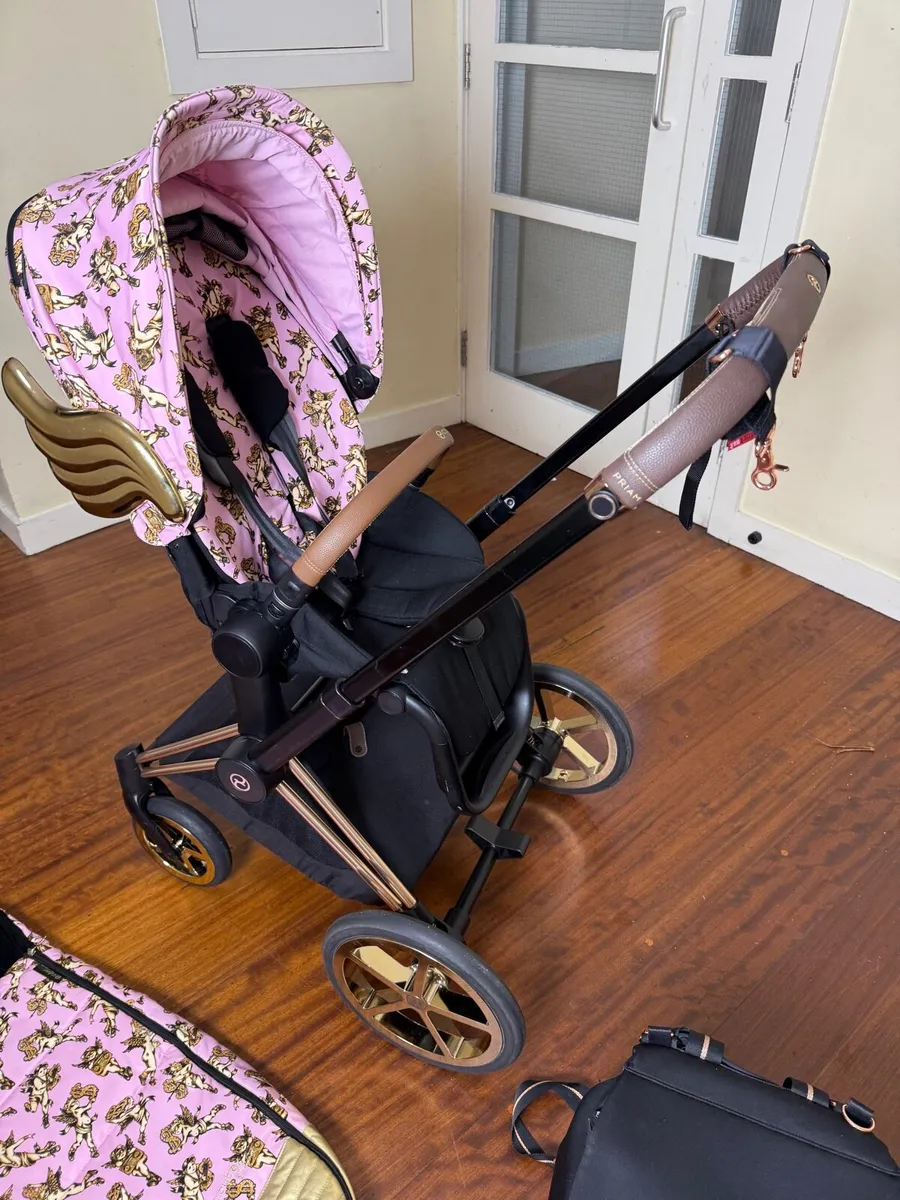 Cybex Priam Jeremy Scott Angel wings pink - Image 3