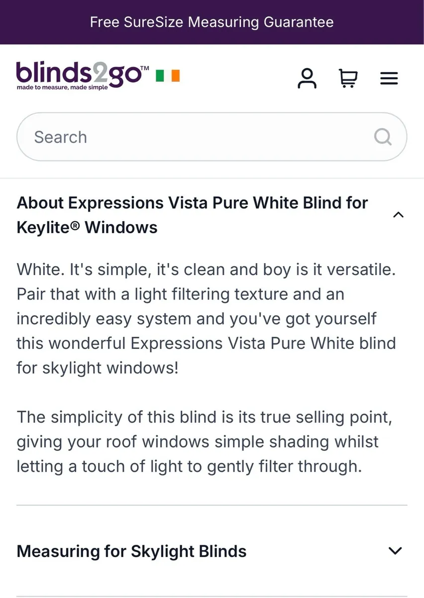 Keylite roof blind - Image 4