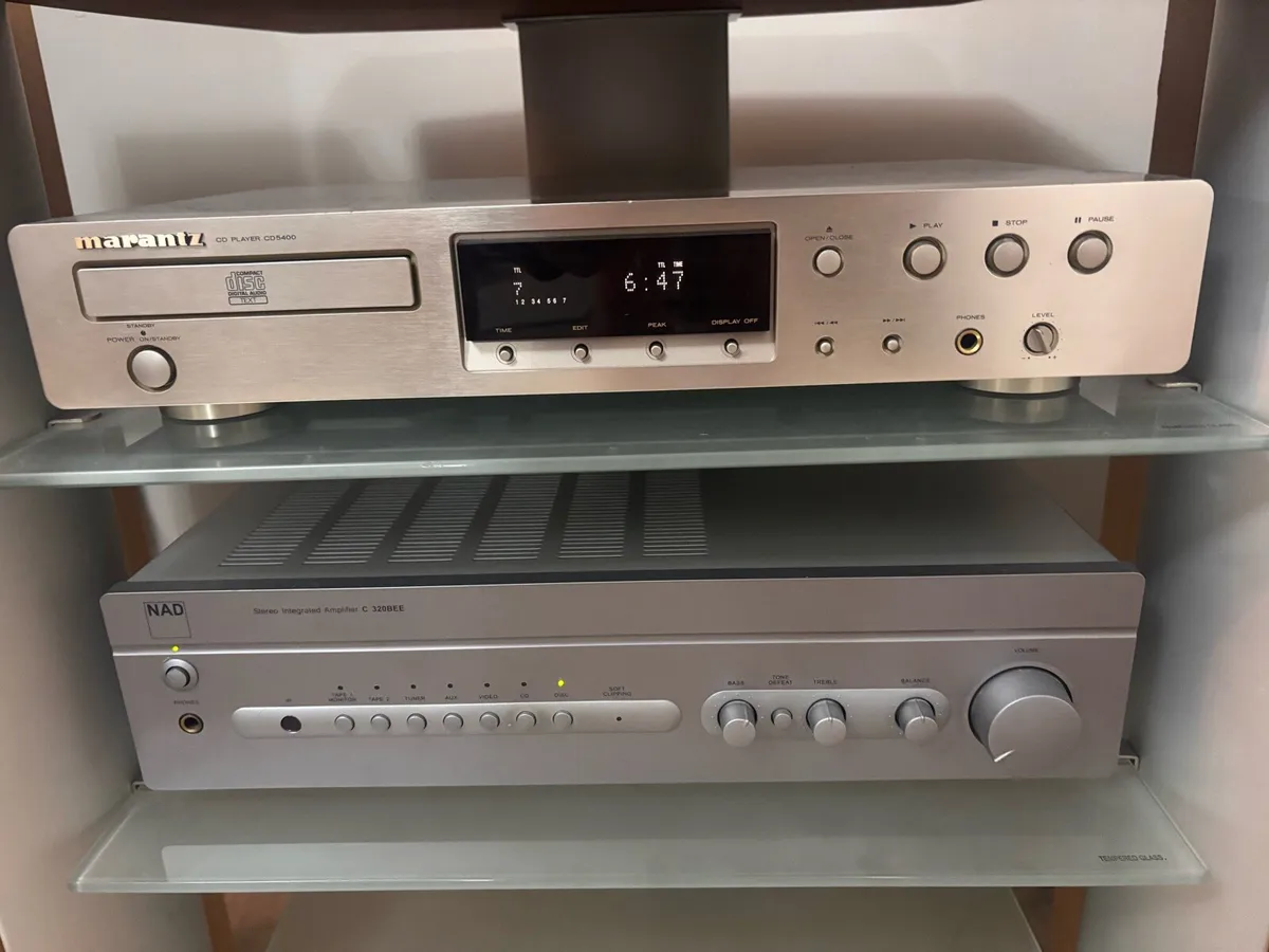Complete Music System - Separate CD/Amp/Speakers - Image 4