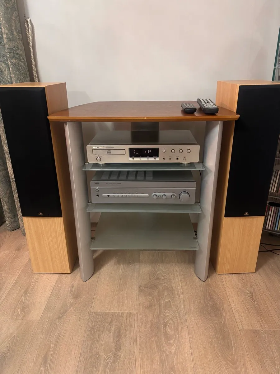 Complete Music System - Separate CD/Amp/Speakers - Image 2