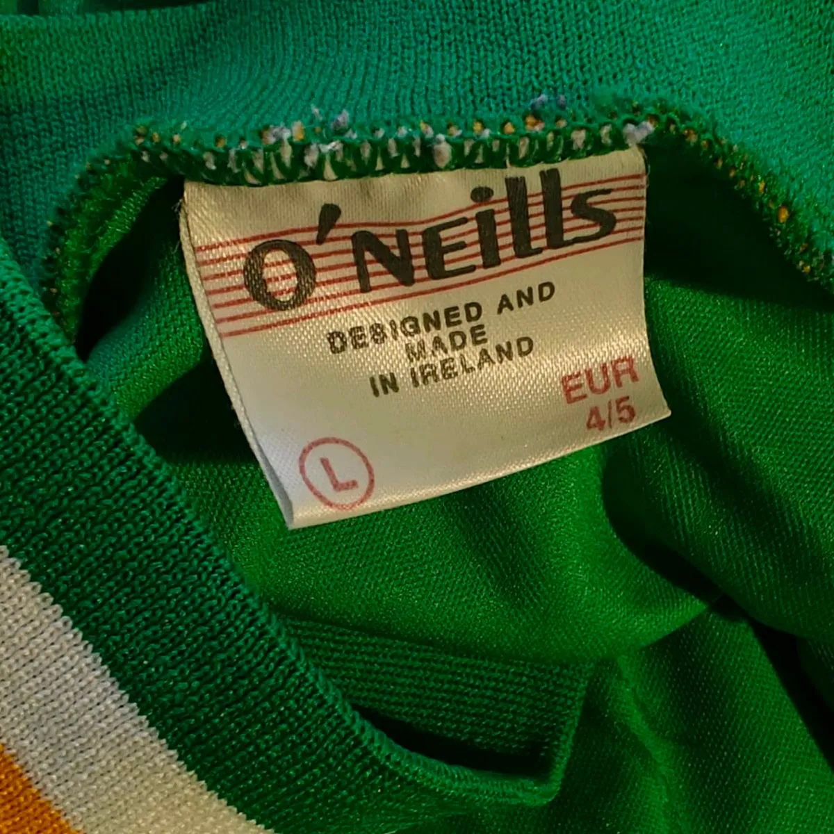 Vintage O'Neills Ireland World cup 94 jersey Large - Image 4