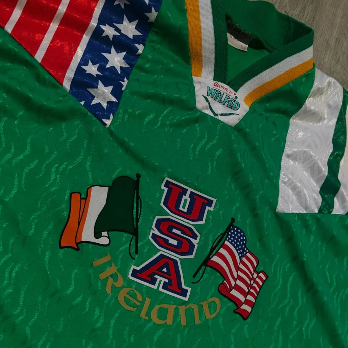 Vintage O'Neills Ireland World cup 94 jersey Large - Image 2