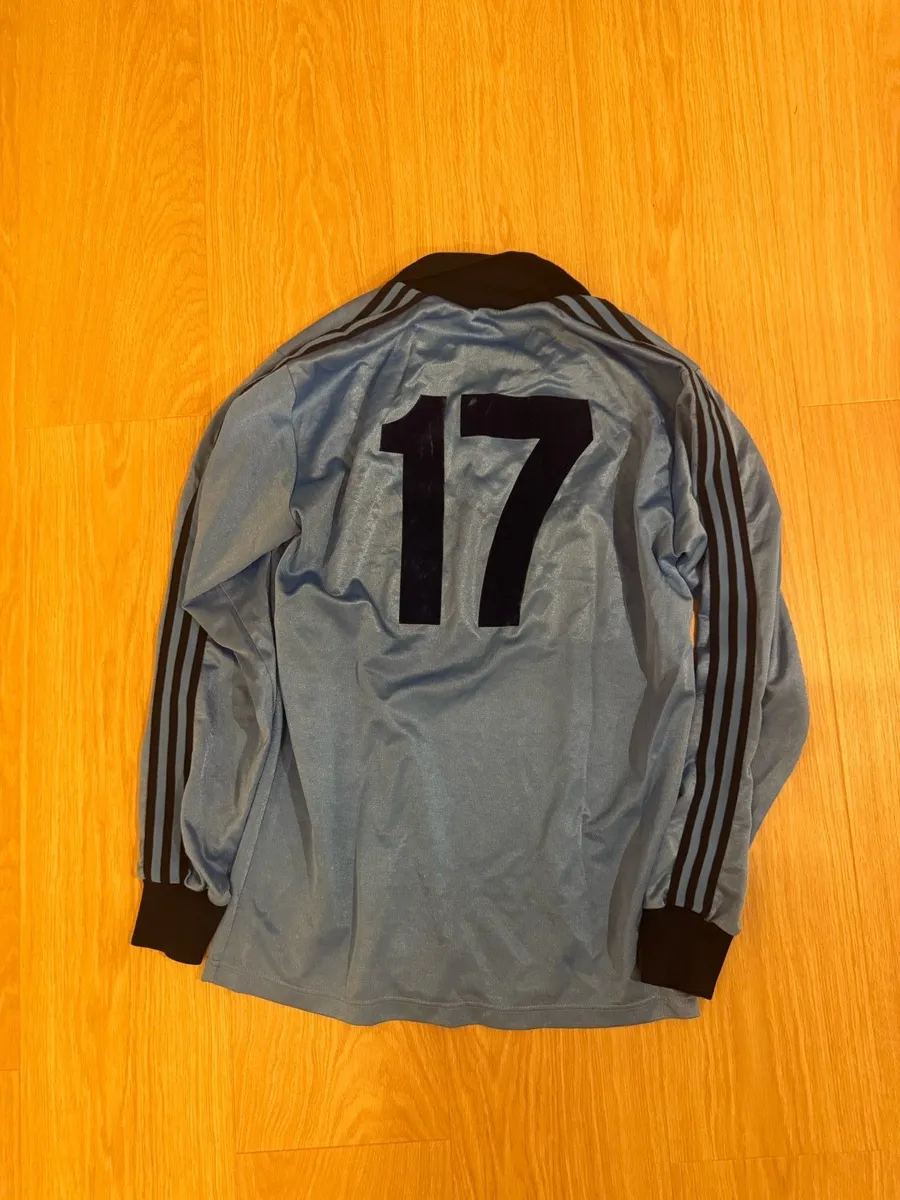 4 x Rare 1980s Made in Ireland Adidas Jerseys - Image 1
