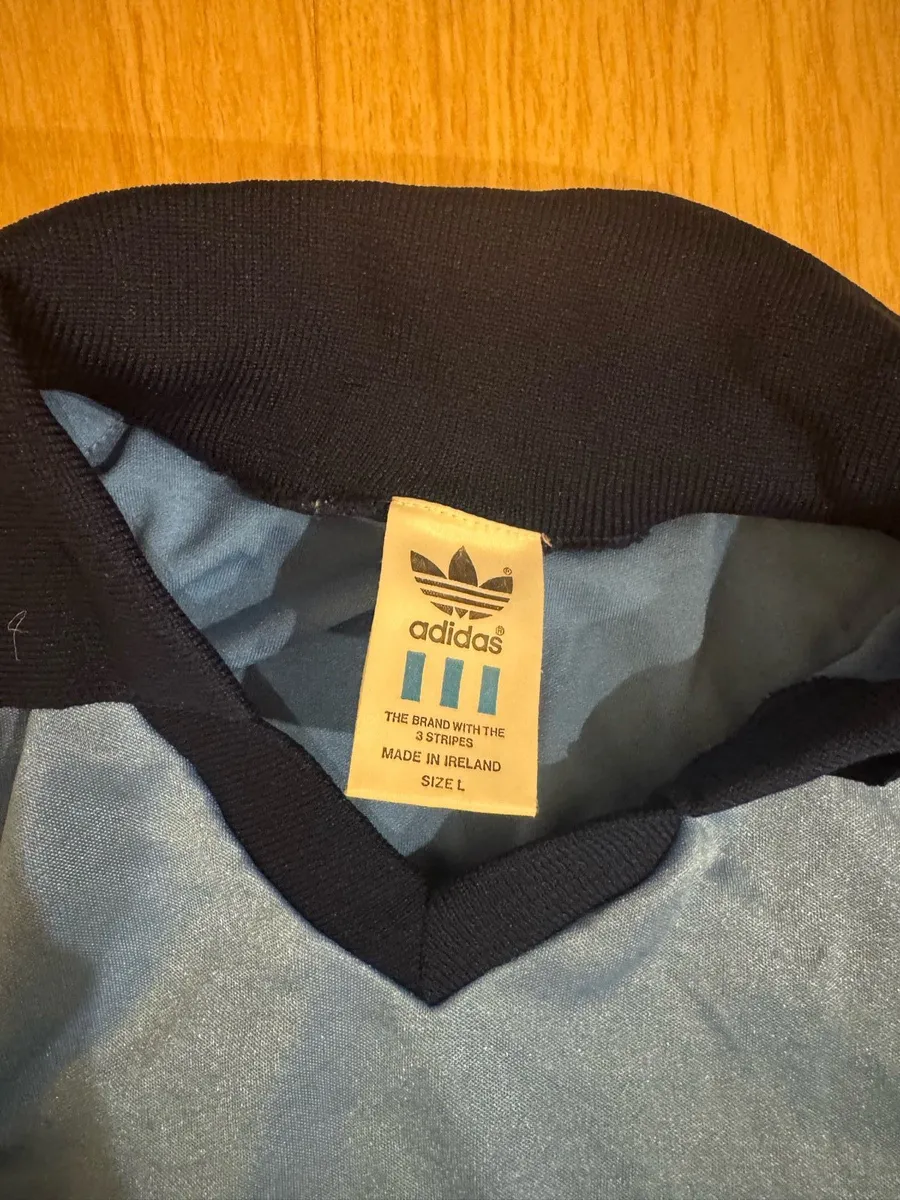 4 x Rare 1980s Made in Ireland Adidas Jerseys - Image 4