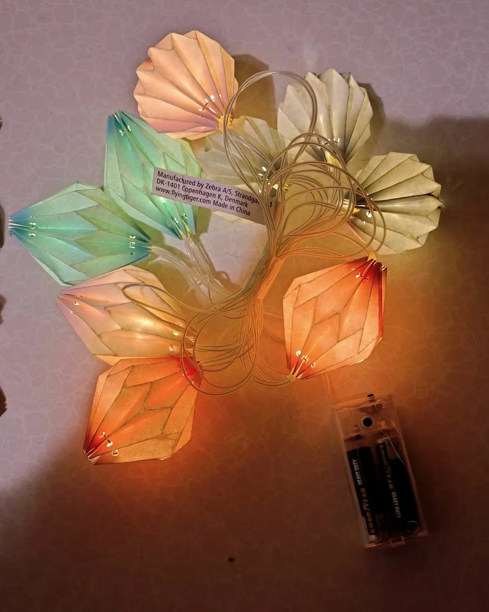 Two Sets Of Paper Lanterns. - Image 1