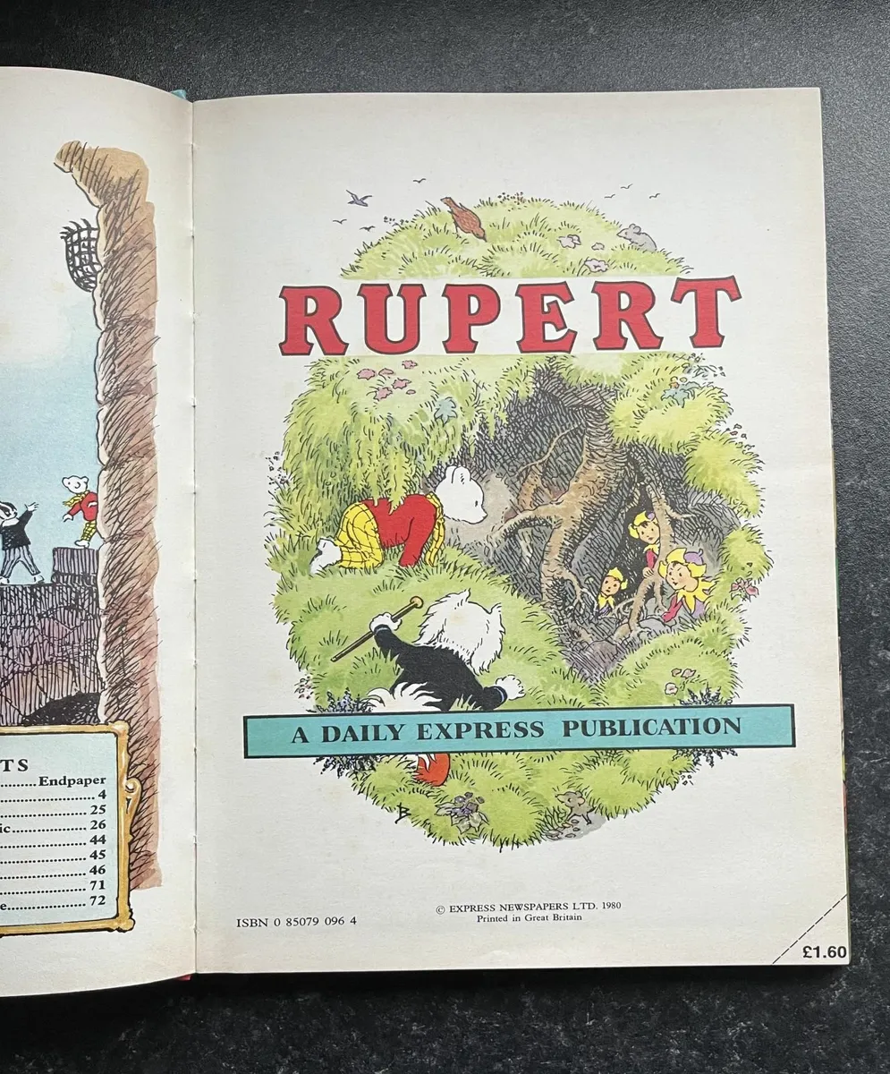 Rupert Bear Annuals x 2 - Image 3