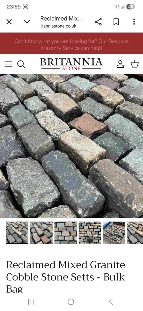 Cobble stones 110m2 - Image 2