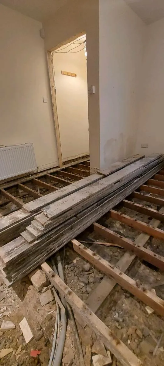 Reclaiming old pine floor - Image 2