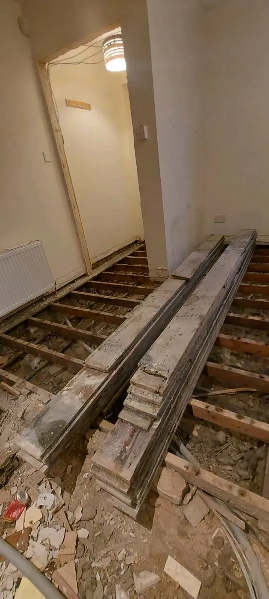 Reclaiming old pine floor - Image 3