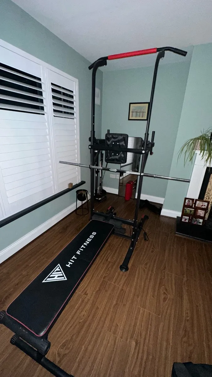 Gym Frame + Weights - Image 3