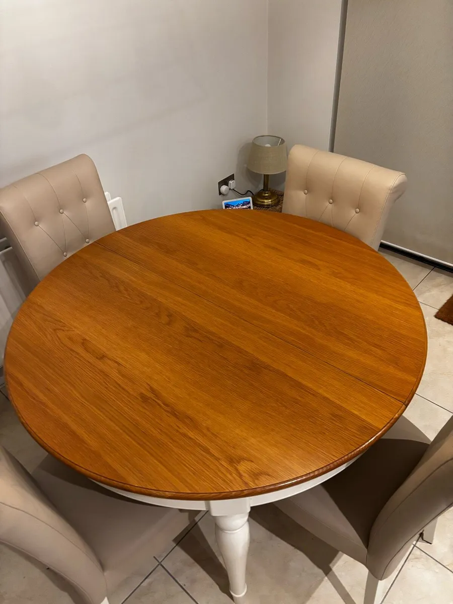 Versailles Extendable Dinning Table & 6 Chairs - Image 3