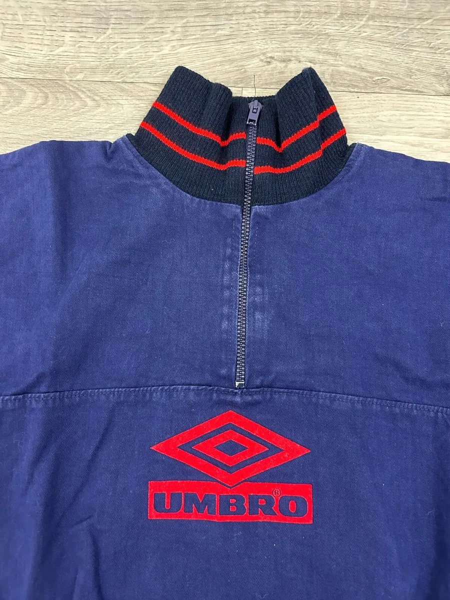 Vintage Umbro Pro Training Drill Top Sweatshirt - Image 3