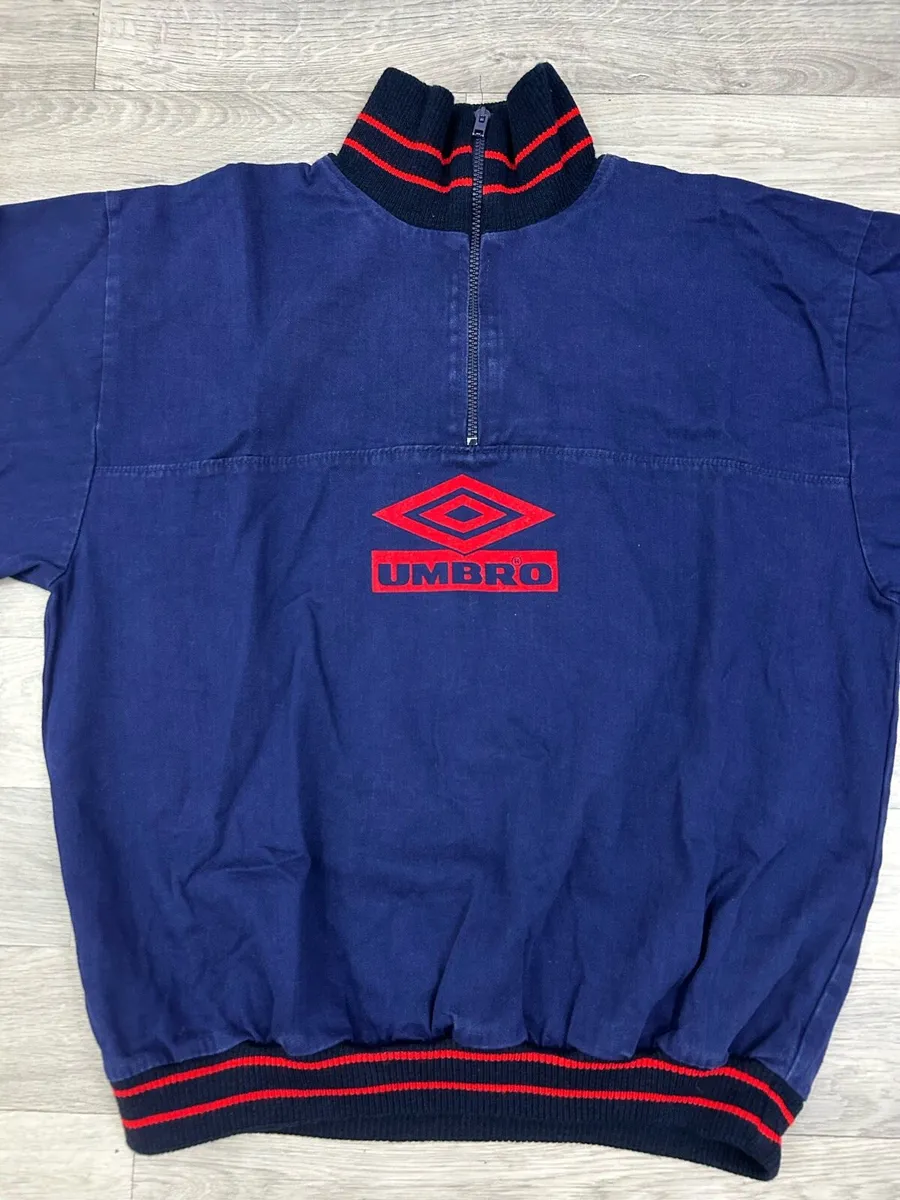 Vintage Umbro Pro Training Drill Top Sweatshirt - Image 2