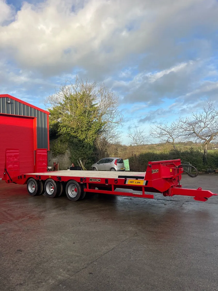 Herron 24T Low loader trailer - Image 1