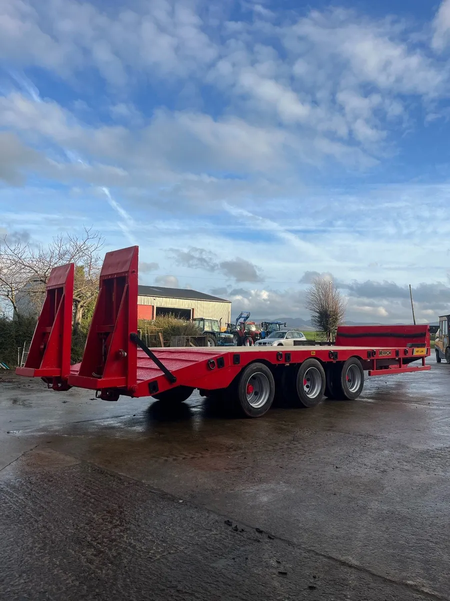 Herron 24T Low loader trailer - Image 3