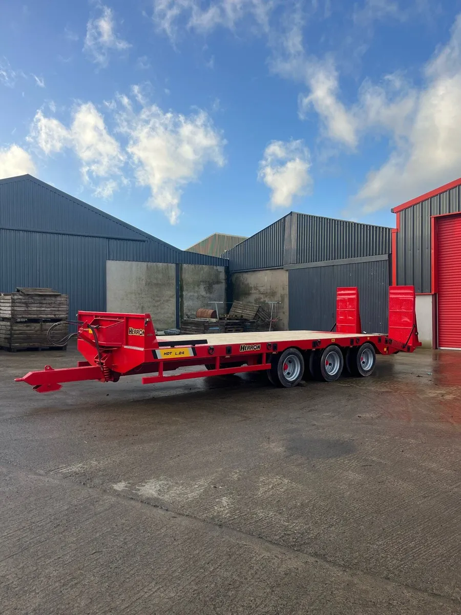Herron 24T Low loader trailer - Image 4