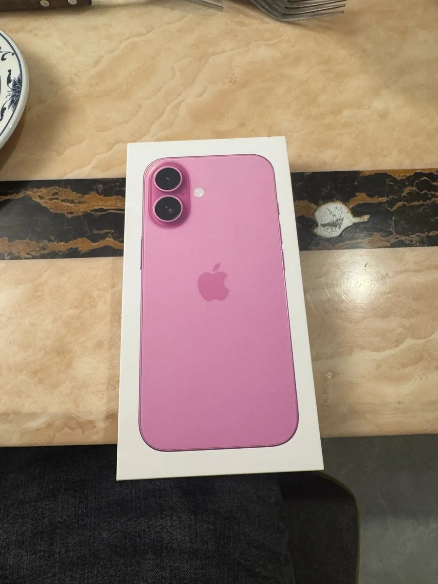 iPhone 16 brand new in the box 128gb pink - Image 1