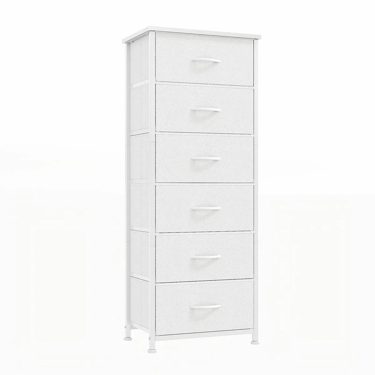 6 Drawer Tall Dresser for Bedroom Entryway - Image 1
