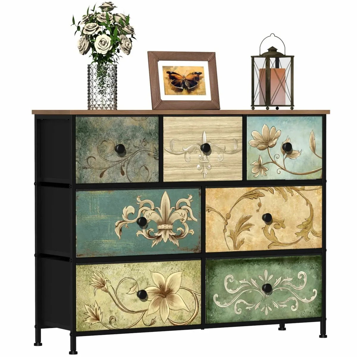 Chest of Drawers Dresser for Bedroom with 7 Wide - Image 1