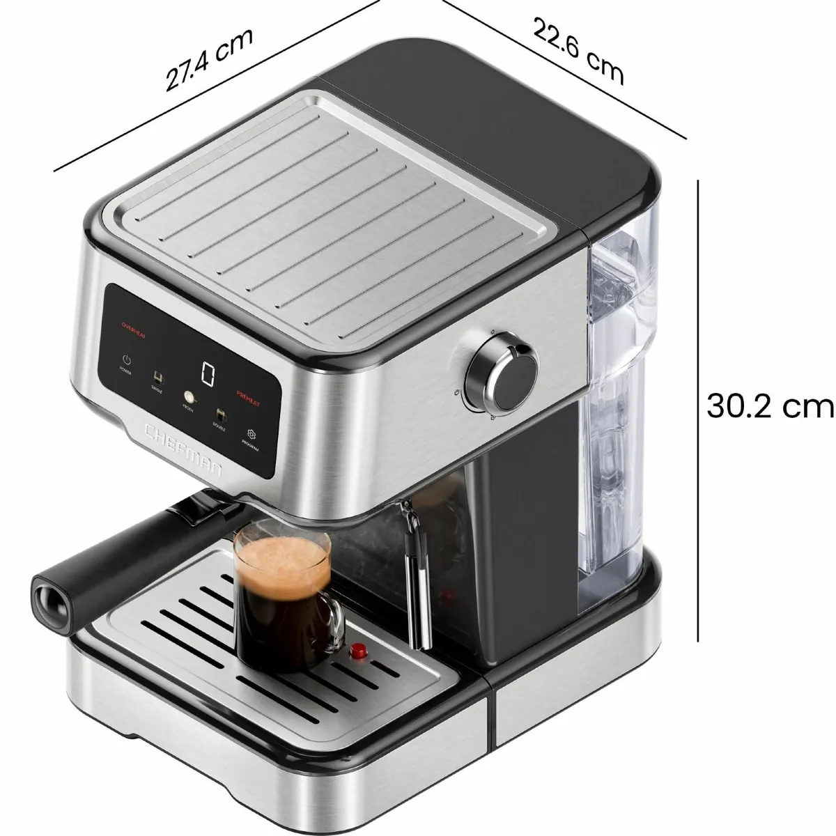 CraftBrew Espresso Machine 15-Bar Pump Digital - Image 2