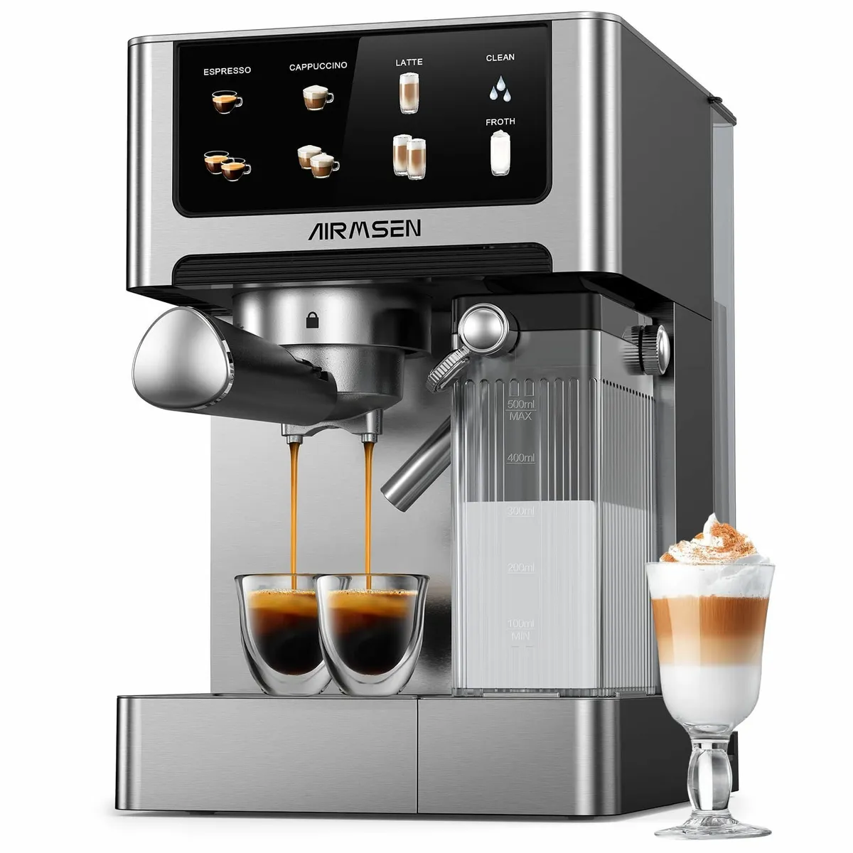 20 Bar Espresso Coffee Machine with Automatic - Image 1
