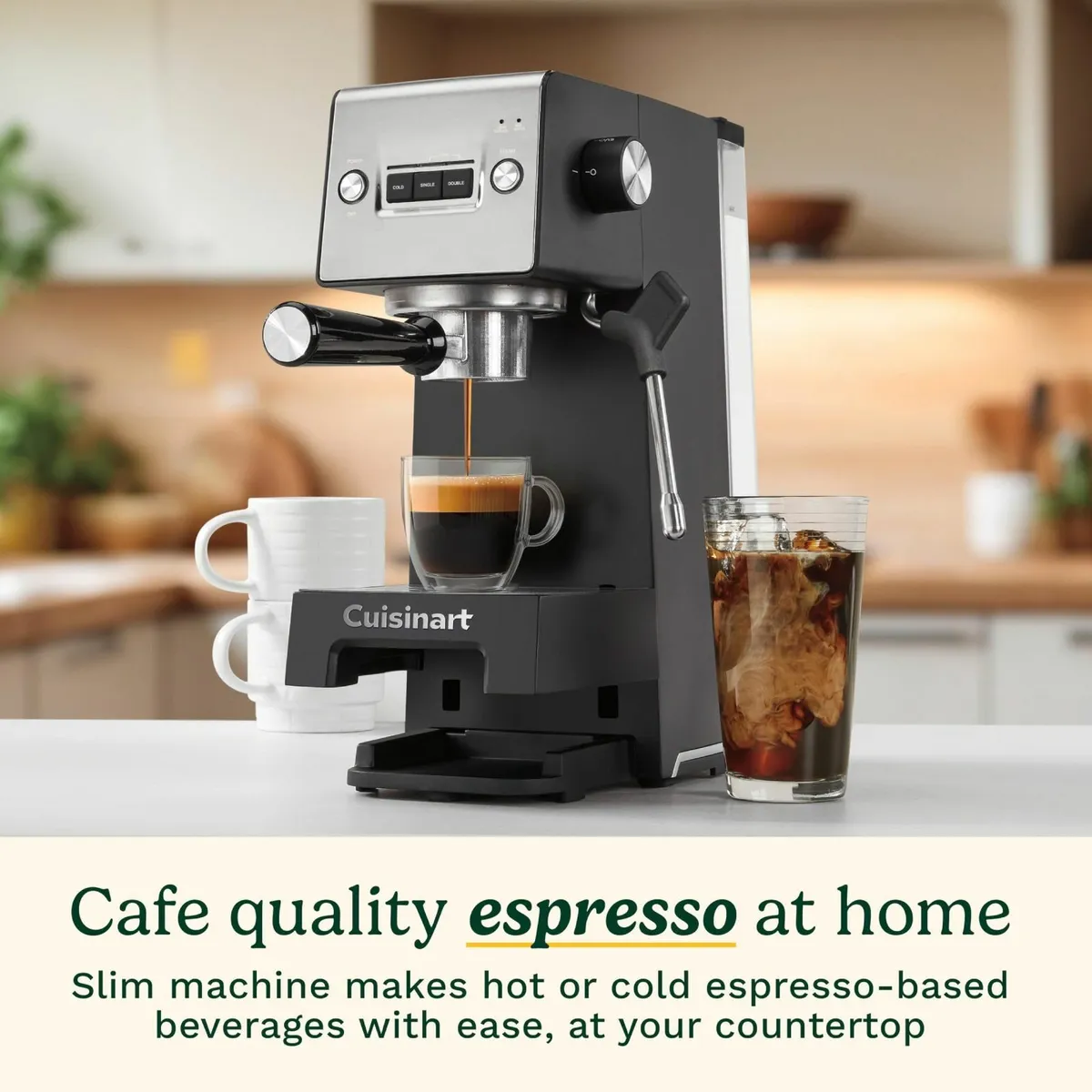 ® Slim Espresso Machine Americano Cold Brew - Image 2