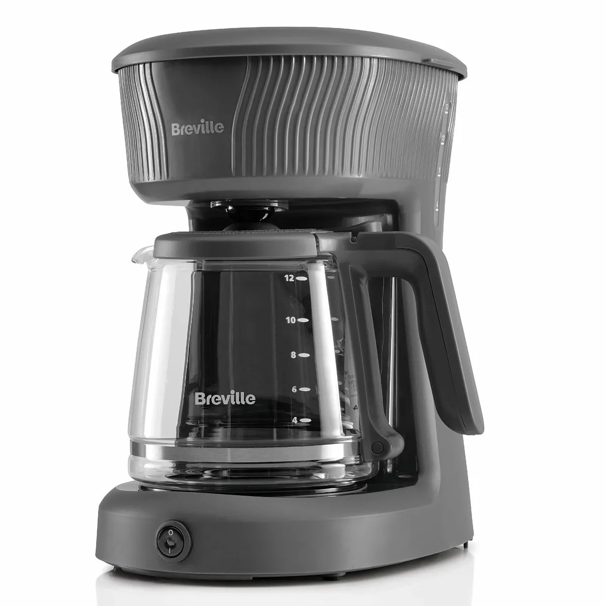Flow Filter Coffee Machine 12 Cup Capacity Glass - Image 1