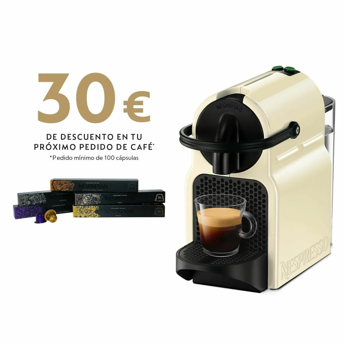 DeLonghi EN 80 CW Inissia Vanilla Cream - Image 3