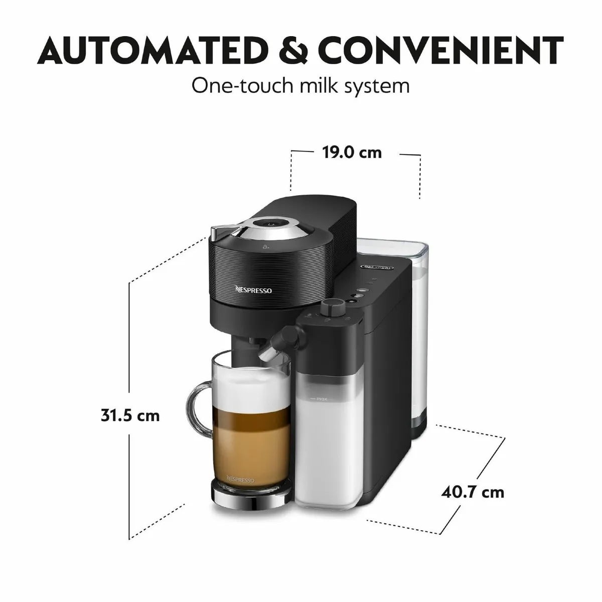 De'Longhi Vertuo Lattissima Coffee Machine for - Image 3