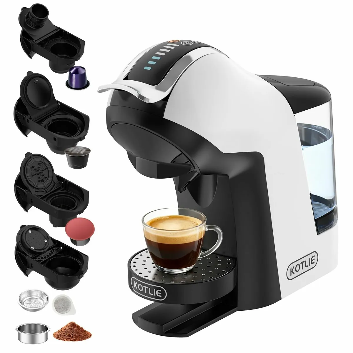 Upgrade 19 Bar 5in1 Espresso Capsule Coffee - Image 1