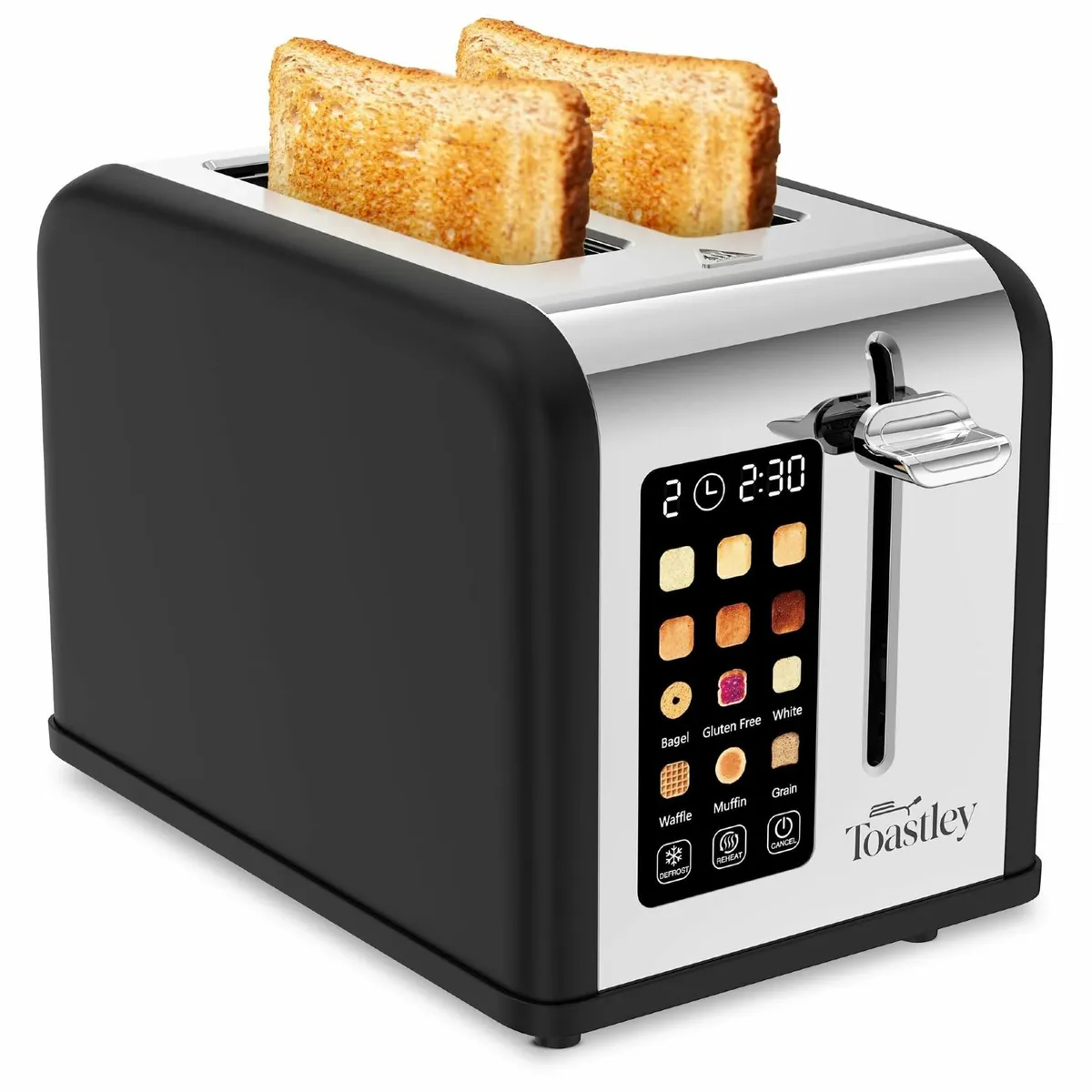 Smart 2 Slice Toaster with Touchscreen Control - Image 1