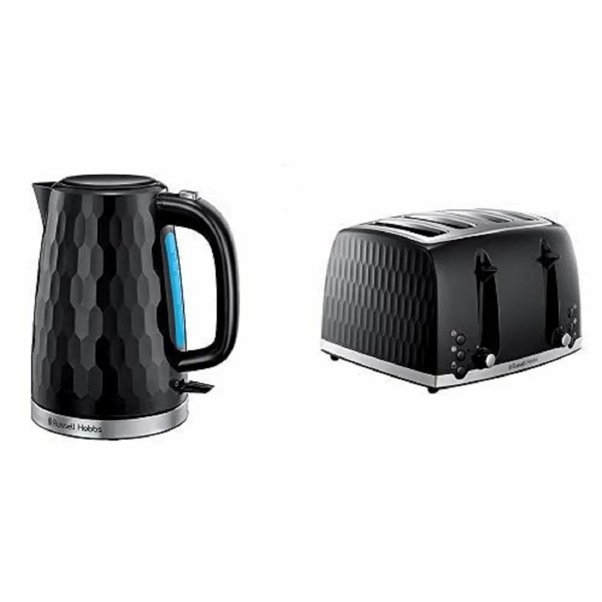 Honeycomb Kettle and 4 Slice Toaster Rapid Boil - Image 1