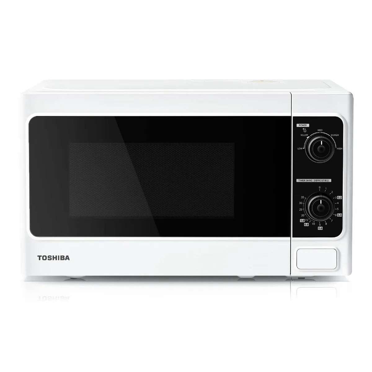 20 Liter 800W Manual Control Solo Small Microwave - Image 1