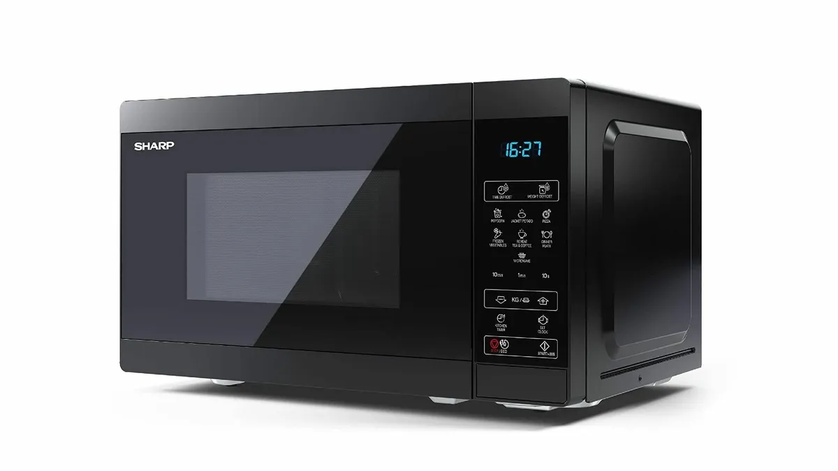 YC-MS02U-B Compact 20 Litre 800W Digital Microwave - Image 1