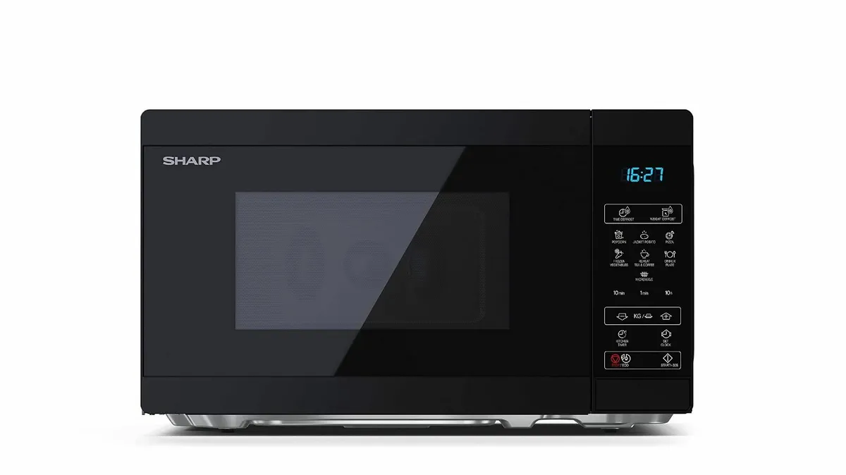 YC-MS02U-B Compact 20 Litre 800W Digital Microwave - Image 3