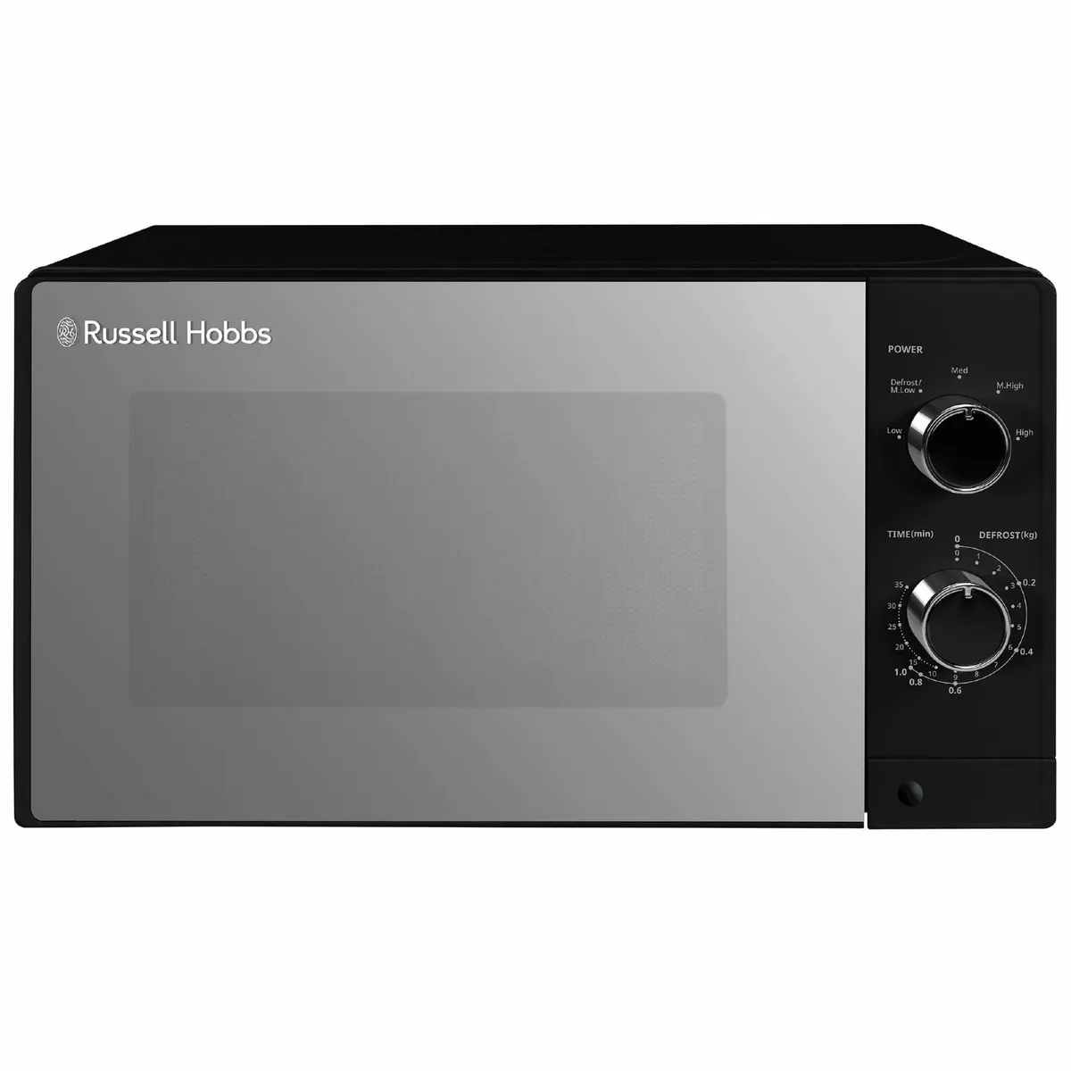 20 Litre 800W Black Solo Manual Microwave 5 Power - Image 1