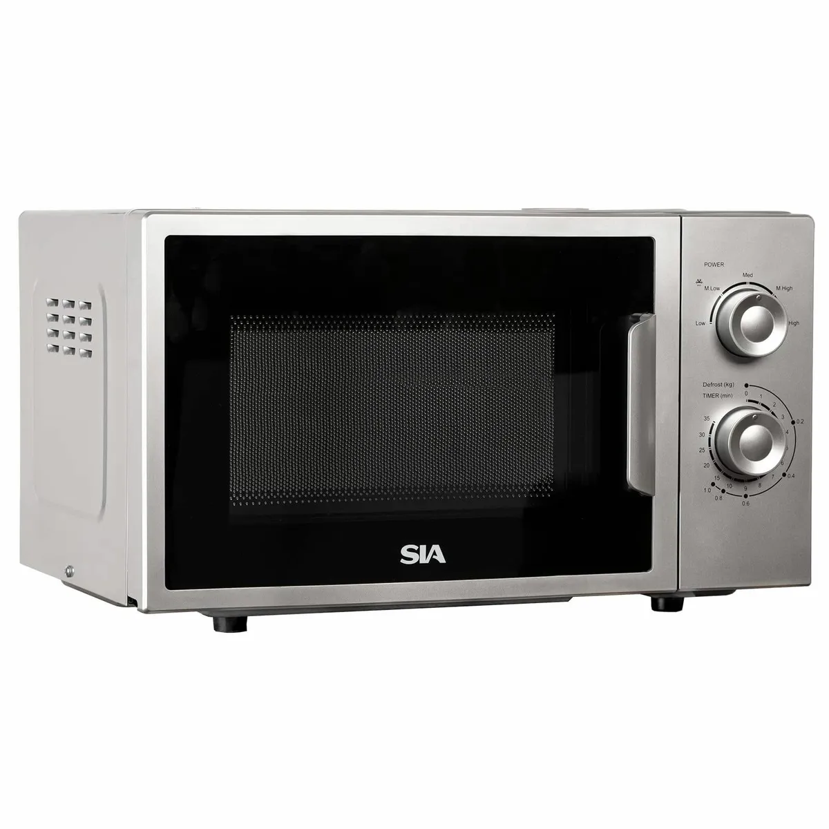 FAM21SI 20L Silver Microwave Freestanding - Image 4