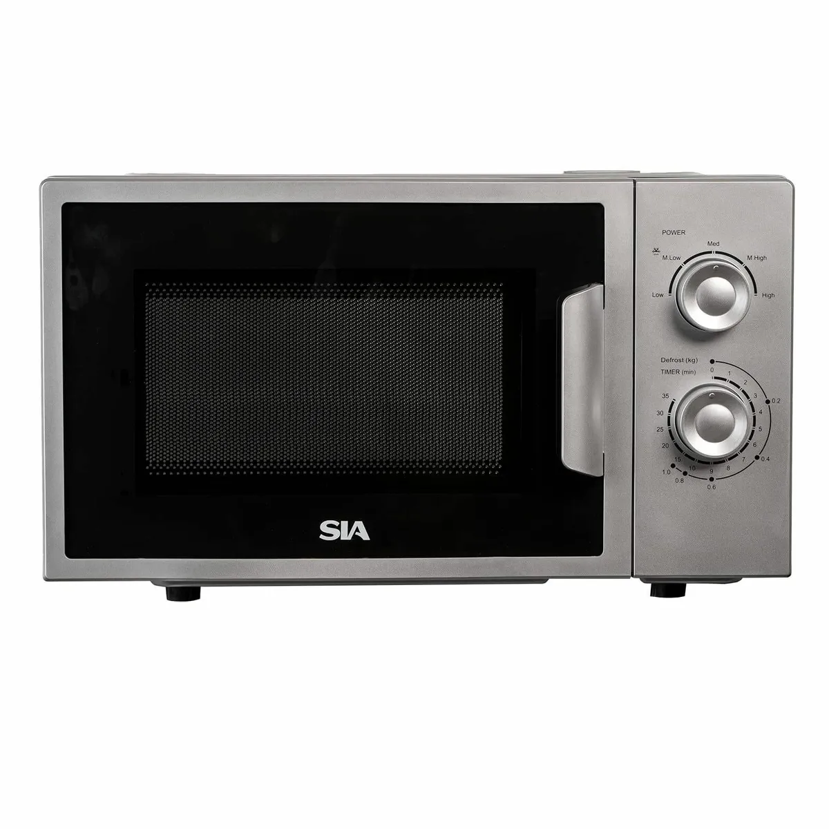 FAM21SI 20L Silver Microwave Freestanding - Image 1