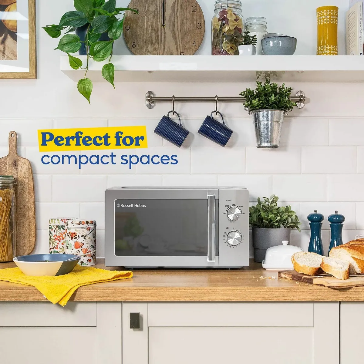 Stainless Steel Microwave 20 Litre 800W Solo - Image 2